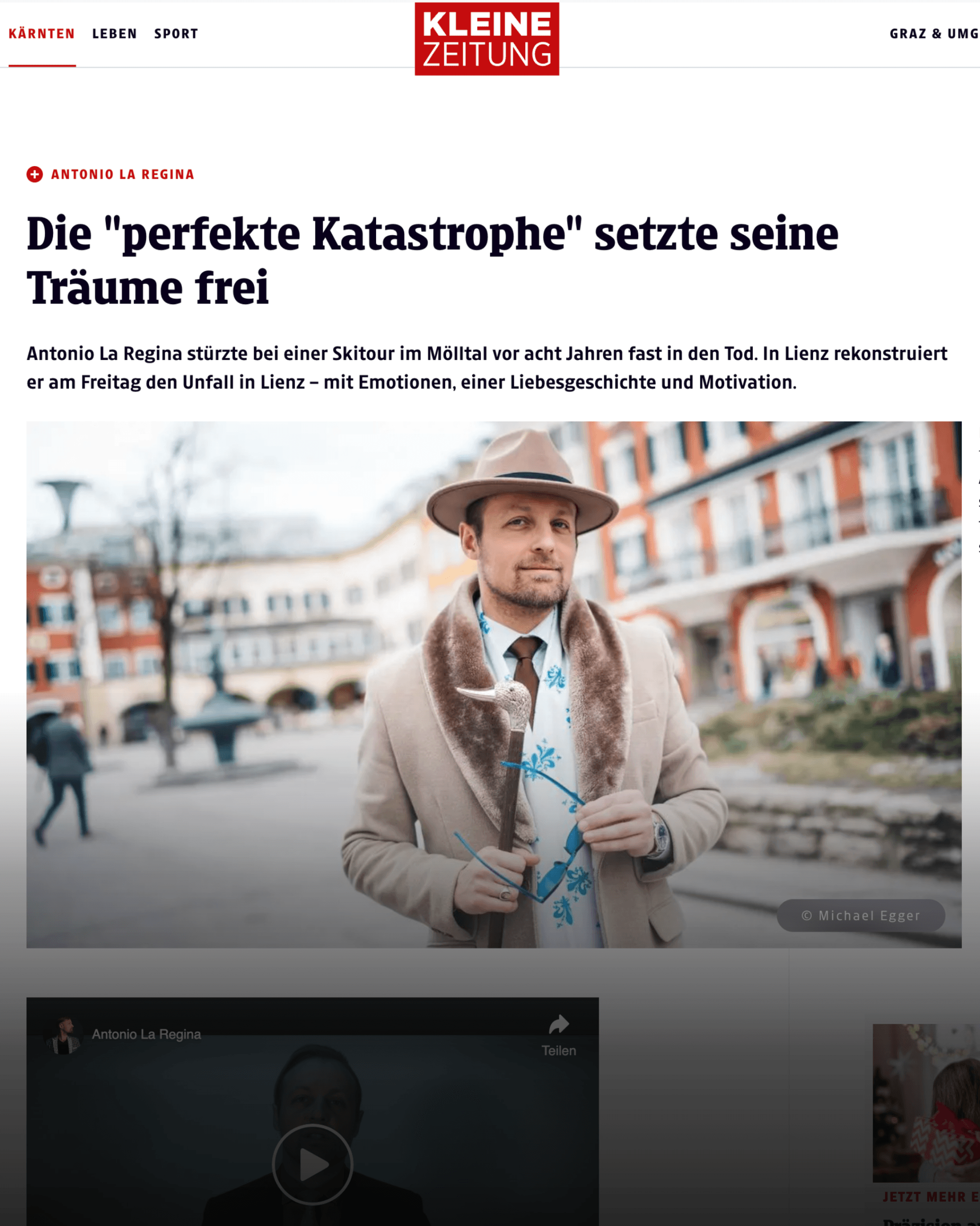 Presseartikel — Kleine Zeitung